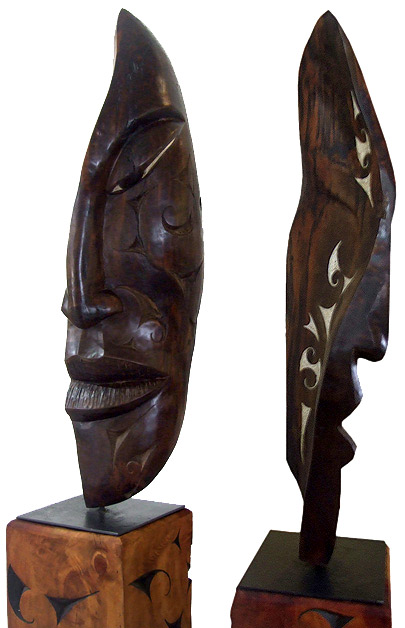Joe Kemp traditional maori carvngs and sculpture, New Zealand art